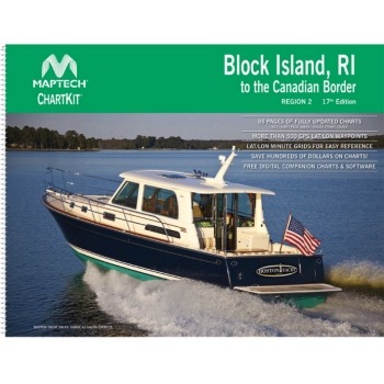 Maptech ChartKit Region 2 Block Island to the Canadian Border 17th Ed.
