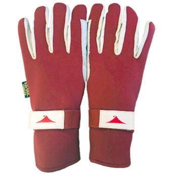AQWA Amara Leather Sailing Gloves Yachting Rope Boat Glove Cut Finger XXL 