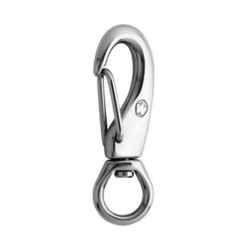 Wichard 316L Stainless Safety Snap Hook 3 - Black