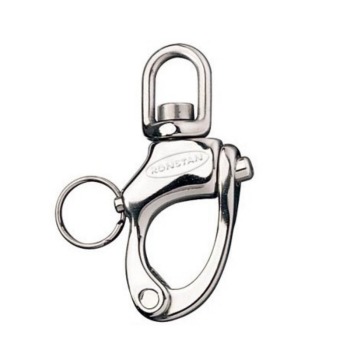 3-3/4" STAINLESS ROPE SNAP SHACKLE 316 SS