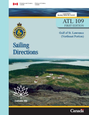 Sailing Directions Gulf of St Lawrence Northeast Portion 2006