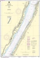 NOAA 12341 Paper Nautical Chart - Hudson River Days Point to George Washington Bridge