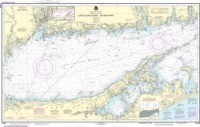 NOAA 12354 Paper Nautical Chart - Long Island Sound Eastern Part