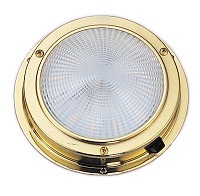 Victory Light Brass Dome Light 5in. LED