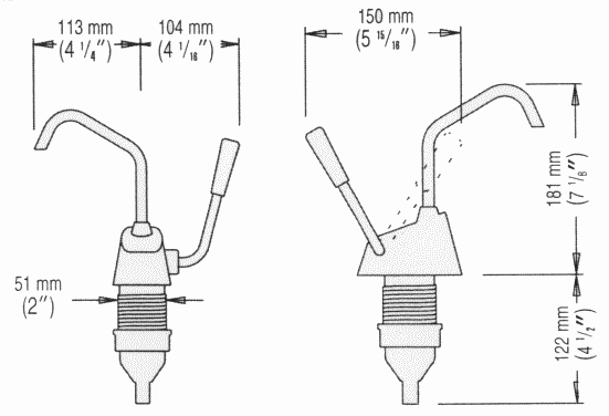 Whale Flipper Pump Mk4 Hand-Operated Galley Water Pump - 1.85 GPM For Marine Use